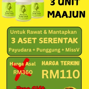 3 UNIT MAAJUN TOKYAH